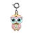 Pingente Infantil Menina Charm Coruja Prateado Articulado Charm It - Imagem 1