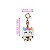 Pingente Infantil Menina Charm Bolo Unicórnio Dourado Charm It - Imagem 3