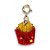 Pingente Infantil Menina Charm Batata Frita Dourada Charm It - Imagem 1