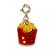 Pingente Infantil Menina Charm Batata Frita Dourada Charm It - Imagem 2
