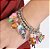 Pingente Infantil Menina Charm Melhores Amigas Prateado Charm It - Imagem 3