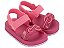 Sandália Infantil Baby Menina Zaxynina Navy Rosa Begônia - Imagem 1