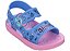 Sandália Infantil Papete Disney Diversão Stitch Rosa e Azul Grendene Kids - Imagem 3