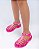Sandália Infantil Menina Barbie Duo Aranha Rosa Fluor Glitter Grendene Kids - Imagem 4
