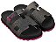 Sandália Infantil Menina Barbie Glam Slide Preto Grendene Kids - Imagem 1
