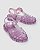 Sandália Infantil Menina Barbie Duo Aranha Rosa Perolada Rosa Grendene Kids - Imagem 3
