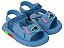 Sandália de Bebê Disney Stitch Led Azul Grendene Kids - Imagem 1