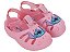 Sandália Bebê Rosa Disney Magic Stitch Grendene Kids - Imagem 1