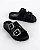 Chinelo Slide Infantil Barbie Silver Grendene Kids Preto ou Branco - Imagem 4