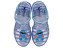 Sandália Infantil Menina Duo Stitch Grendene Kids Azul Glitter ou Vidro - Imagem 2