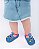 Sandália Infantil Baby Menina Disney Magic Stitch Azul/Rosa - Imagem 4