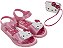 Sandália Infantil Menina + Bolsa da Hello Kitty Grendene Kids Preta ou Rosa - Imagem 8