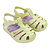 Sandália Infantil Menina Barbie Sweet Verde Violeta Grendene kids - Imagem 1