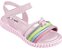 Sandália Papete Infantil Pampili Candy com Nó e Strass Colorida - Imagem 1
