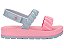 Sandália Infantil Menina Sweet Baby Zaxynina Leve e Confortável Rosa Dalila ou Rosa Azul - Imagem 3