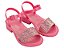Sandália de Salto Infantil Menina Disney Charming Glitter Grendene Kids - Imagem 7