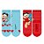 Kit 2 Pares Meia Soquete Infantil Turma da Mônica Tamanhos 23 a 38 - Imagem 2