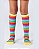 Meia Maluca Infantil 3/4 Unissex Com Personagens Cia da Meia - Imagem 7