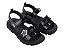 Sandália Infantil Menina Cosmic Zaxy Rosa Preto e Off White - Imagem 1