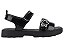 Sandália Infantil Menina Cosmic Zaxy Rosa Preto e Off White - Imagem 3