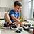 Tênis Infantil Menino Com 2 Carrinhos Garagem Preto Minipé - Imagem 6