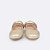 Sapatilha Infantil Pampili Bailarina Tira com Velcro Dourado Preto ou Branco - Imagem 5