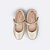 Sapatilha Infantil Pampili Bailarina Tira com Velcro Dourado Preto ou Branco - Imagem 4