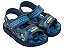Sandália Infantil Menino Disney Diversão Grendene Kids Azul Mickey - Imagem 1
