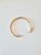 Pulseira (Bracelete)3 fios retos folheado a ouro 18k - Imagem 2