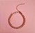 Pulseira malha pipoca folheada a ouro 18k - Imagem 1
