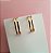 BRINCO EAR HOOK 2 FIOS LISO FOLHEADO A OURO 18K - Imagem 1