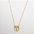 Colar signo áries folheado a ouro 18k - Imagem 1