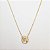 Colar signo escorpião folheado a ouro 18k - Imagem 1