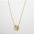 Colar signo virgem folheado a ouro 18k - Imagem 1