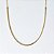 Colar Riviera folheado a ouro 18k - Imagem 1