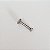Piercing com zircônia flat rosca interna aço - Imagem 1