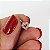 Piercing coração cravejado folheado no ródio branco - Imagem 1