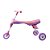 Triciclo Infantil Dobrável Rosa/Lilas - Clingo - Imagem 5