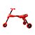 Triciclo Infantil Dobrável Vermelho/Preto - Clingo - Imagem 5