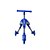 Triciclo Infantil Dobrável Azul/Cinza - Clingo - Imagem 4