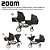 Carrinho de Bebê ABC Design - Zoom Piano Gêmeos - Imagem 5