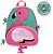 Mochila Infantil Zoo Flamingo - Skip Hop - Imagem 1