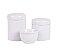 Kit de Higiene Branco em Porcelana - Imagem 1
