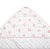 Toalha de Banho Soft com Capuz Estampado Star Rosa 80cm x 80cm - Papi - Imagem 3
