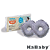Conjunto de 2 Rosquinhas Cinza para Seios  - Kababy - Imagem 1