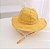 Chapéu de Sol Infantil Amarelo - Imagem 1