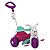 Brinquedo Triciclo Europa Passeio & Pedal Rosa - Imagem 1