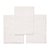 Toalha de Fralda Super Luxo 1,20m x 0,70m Branco (3 unidades) - Imagem 2