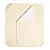 Forro Atoalhado Para Trocador Bordados 68cm x 40cm - Creme - Imagem 5