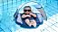 Boia Nash Baby Float Azul - Imagem 2